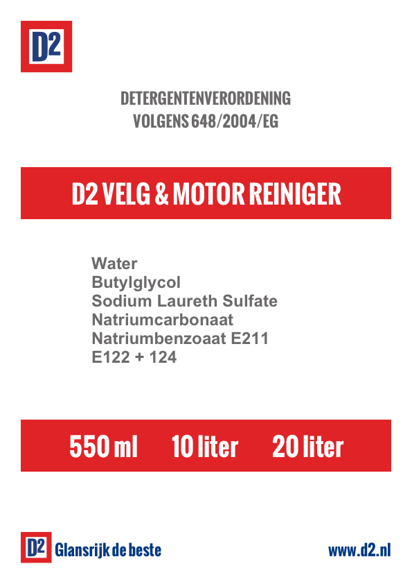 Detergent - Velg en motor reiniger